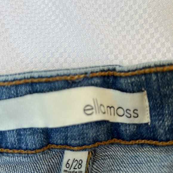 Ella Moss ankle Length Jeans Size 6/28 Medium Wash/ EUC /Bundle & Save 20% 😉 - Picture 6 of 13